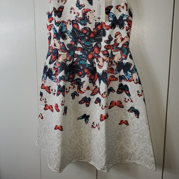 ARANEE Butterfly Dress Size Small - Picture 2 of 5